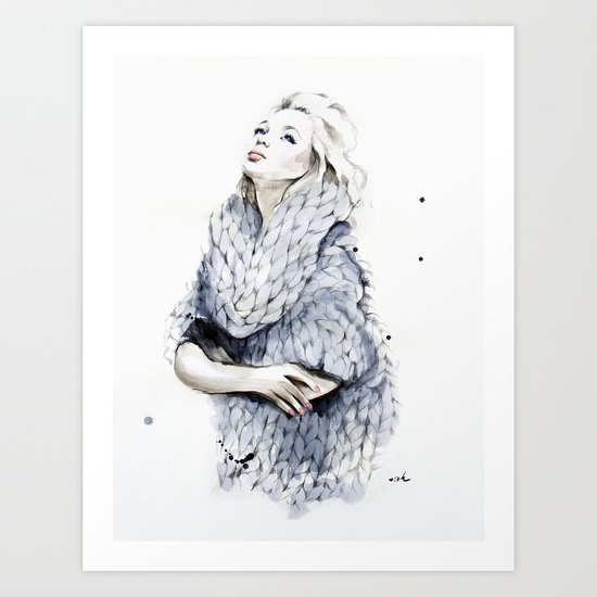 Falling For You Art Print