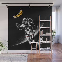 Space Monkey (nd a place to be) Wall Mural