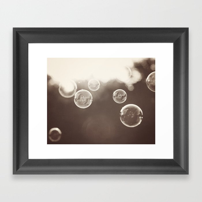 Bubbles Photography Soap Bubble Laundry Room Art Bathroom Photo Bubbles Photography Soap Bubble Laundry Room Art Bathroom Photo Brown Bath Picture Restroom Print Framed