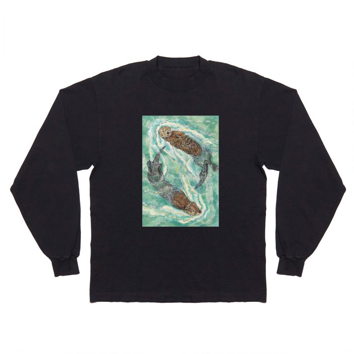 Two Otters Long Sleeve T Shirt