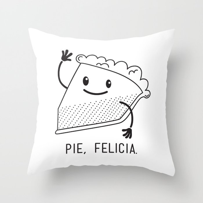 Pie, Felicia. Throw Pillow