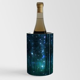 Glowing Space Woods Wine Chiller