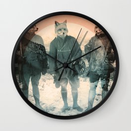 Fox Hunt Wall Clock
