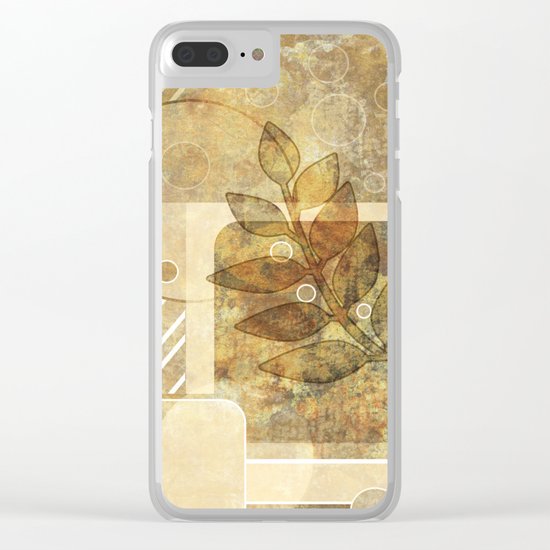 The old map . Grunge . Retro . Vintage . Clear iPhone Case
