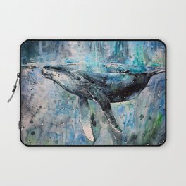 Whale Art Laptop Sleeve