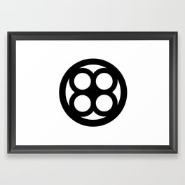 Dyslexia Symbol Framed Art Print