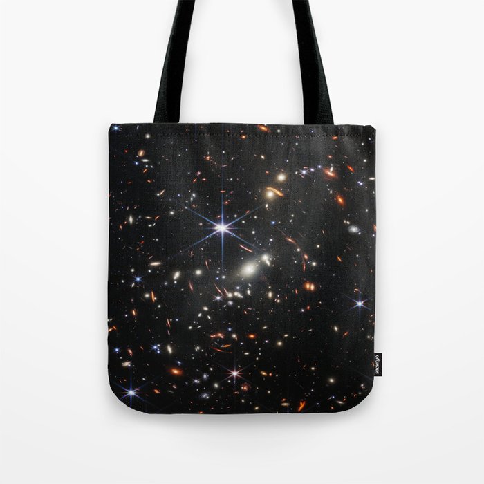 Galaxies of the Universe Webb's First Deep Field (NIRCam Image)  Tote Bag