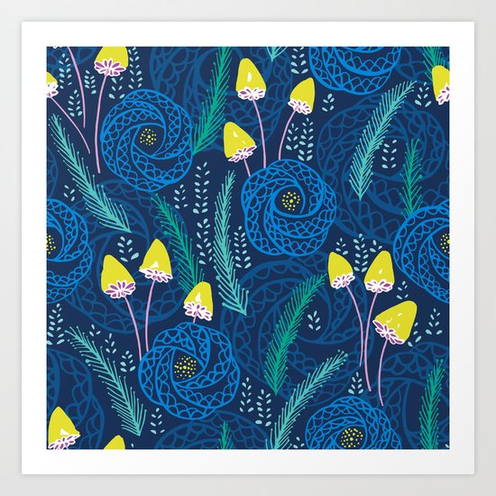 Lush Art Print