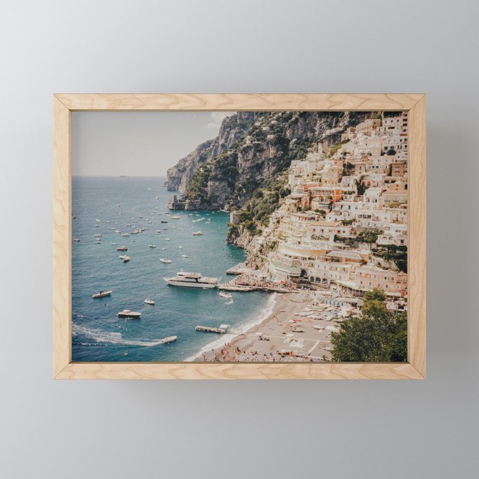 Positano Framed Mini Art Print