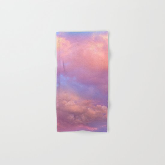 See the Dawn (Dawn Clouds Abstract) Hand & Bath Towel