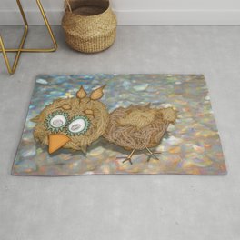 Count Your Chicken Rug
