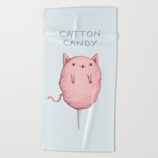 Catton Candy Beach Towel