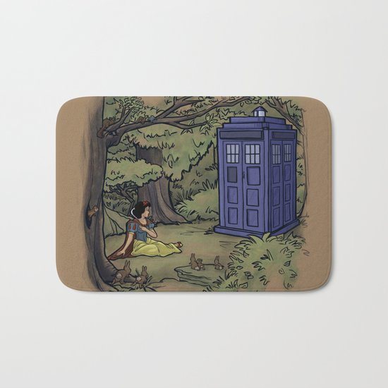 Escape from the Dark Forest Bath Mat