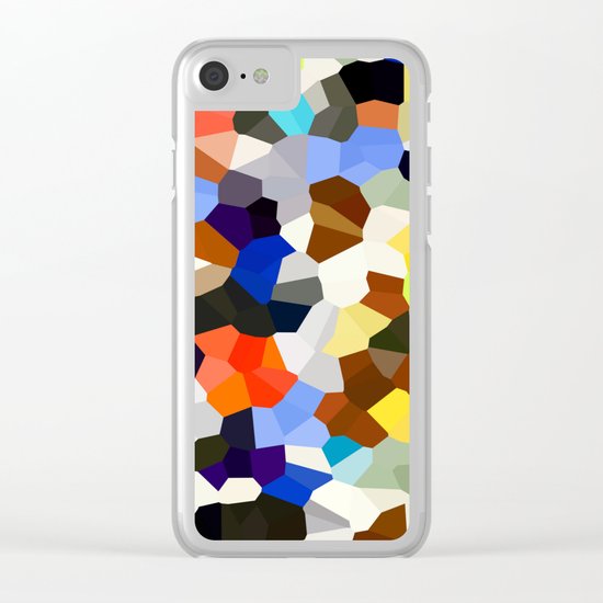 Tulip New Year Moon Love Clear iPhone Case