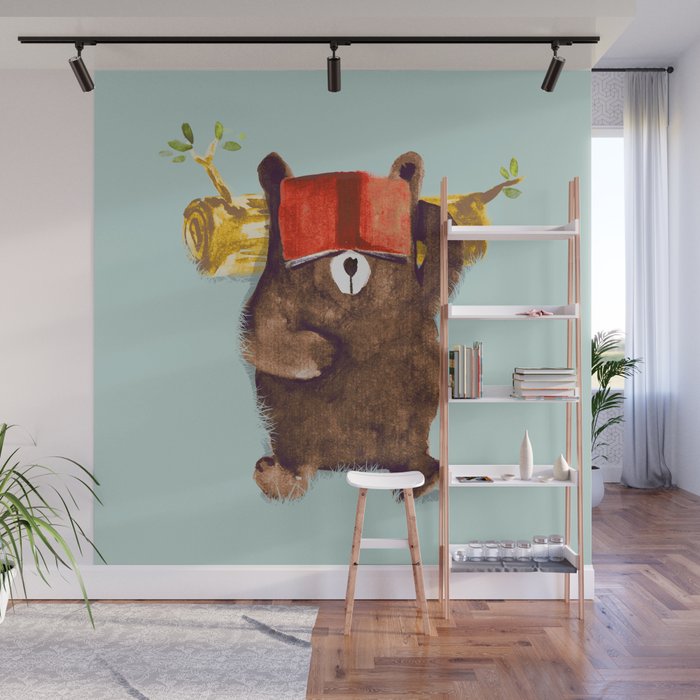 No Care Bear - My Sleepy Pet Wall Mural