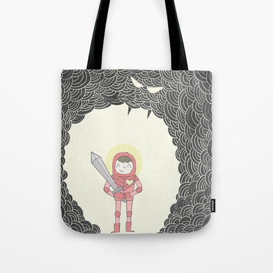 Strong Warrior Tote Bag