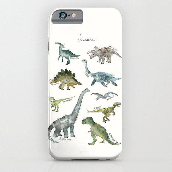 dinosaurs iphone case