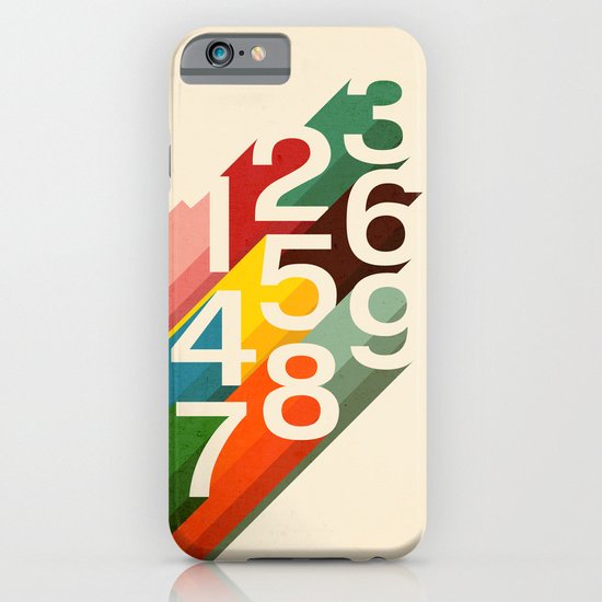 Retro Numbers iPhone & iPod Case