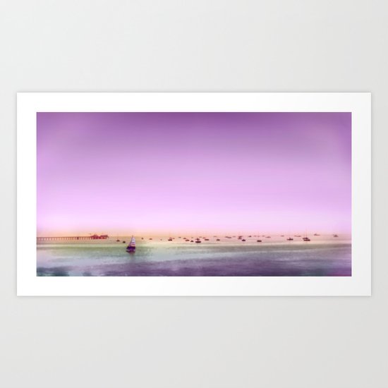 Seaboats Art Print