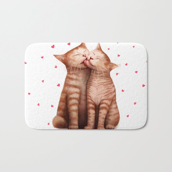 Love kittens Bath Mat