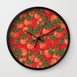 Tomato? Tomahto? Let's Call The Whole Thing Delicious! Wall Clock