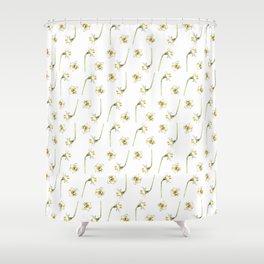 Dancing Daffodils Shower Curtain