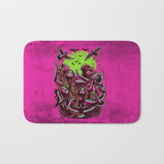 FLAYING BACK Bath Mat