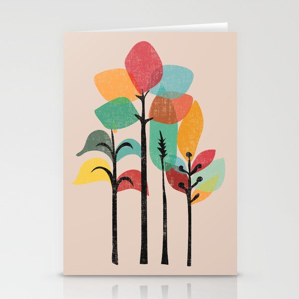 Tropical Groove Stationery Cards