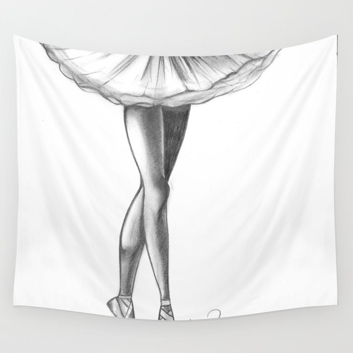 Ballerina - Ashley Rose Wall Tapestry