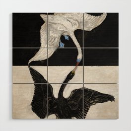 The Swan, No.1 by Hilma af Klint Wood Wall Art