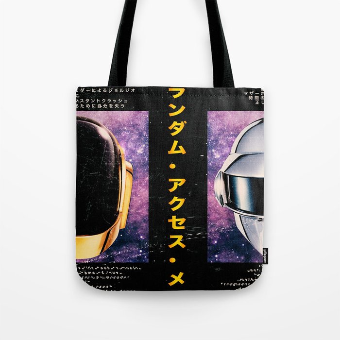 Japanese Daft Punk Tote Bag