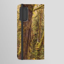 Deep in a Temperate Rainforest  Android Wallet Case