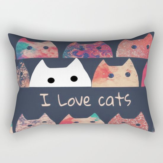 cat-123 Rectangular Pillow