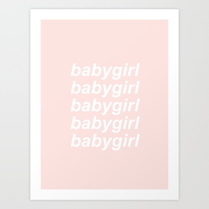 babygirl Art Print
