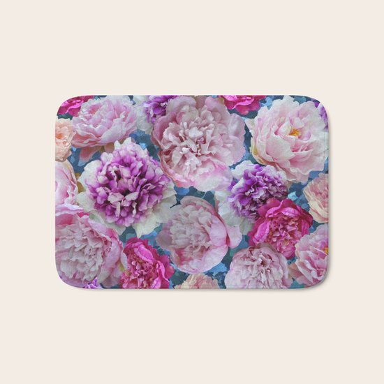 Peonies Bath Mat