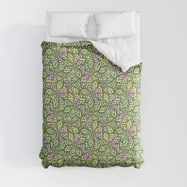 I don't need to improve - Green and pink Comforter
