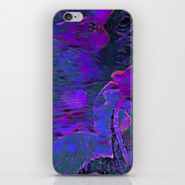 Bayou night mystique  abstract iPhone Skin