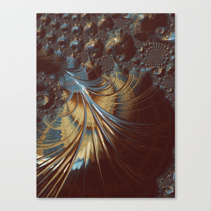 Abstract Art Digital Fractal Canvas Print