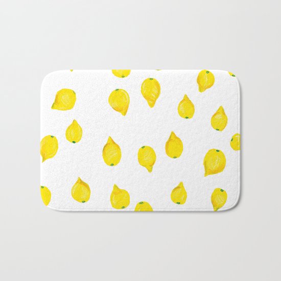 Lemons Bath Mat
