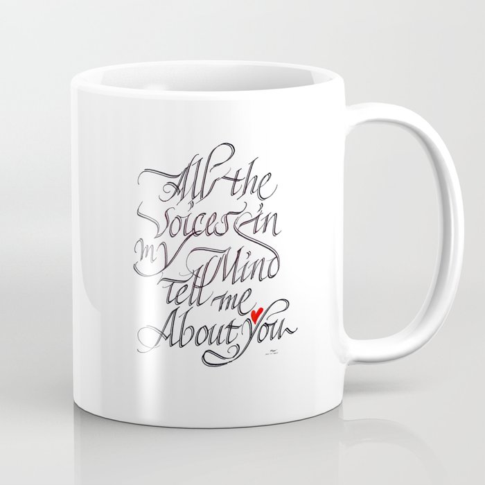 The voices in my mind Coffee Mug