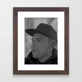 Digital Portrait 3 Framed Art Print