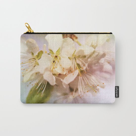 apple blossoms Carry-All Pouch