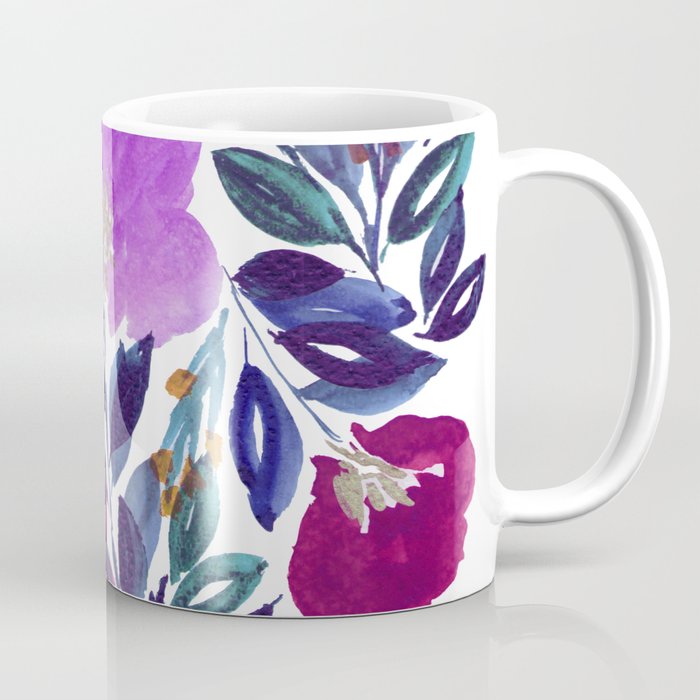 hand painted flowers_2 Coffee Mug