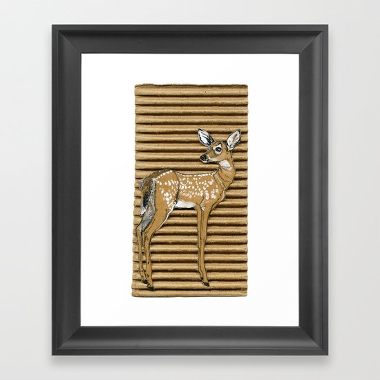 ciao cara Framed Art Print