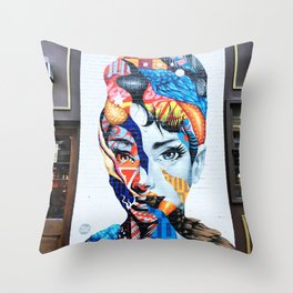 AUDREY NYC Throw Pillow