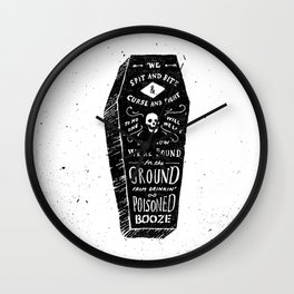 Poison Wall Clock