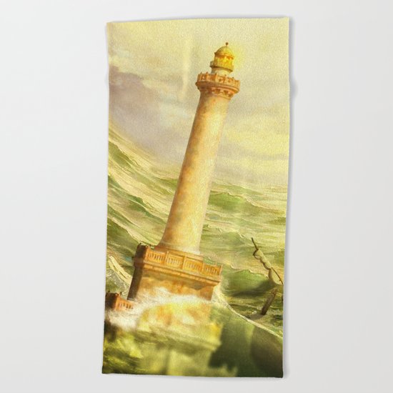 The Fall of Alexandria Beach Towel