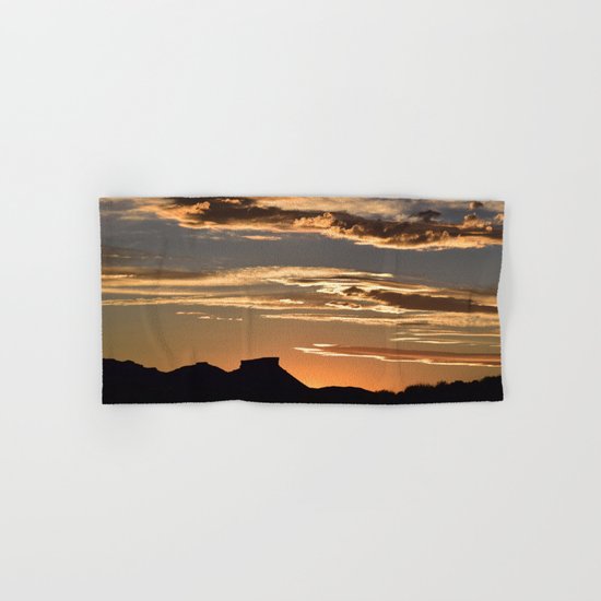 Golden Mesa Sunset Hand & Bath Towel