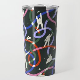Tangled Travel Mug | Relationships, People, Space, Bound, Drawing, Dream, Illustration, Connection, Curated, Life 