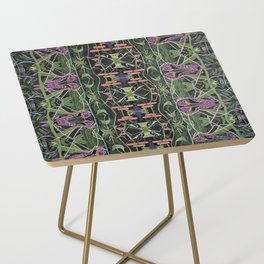 Green Labyrinth Side Table